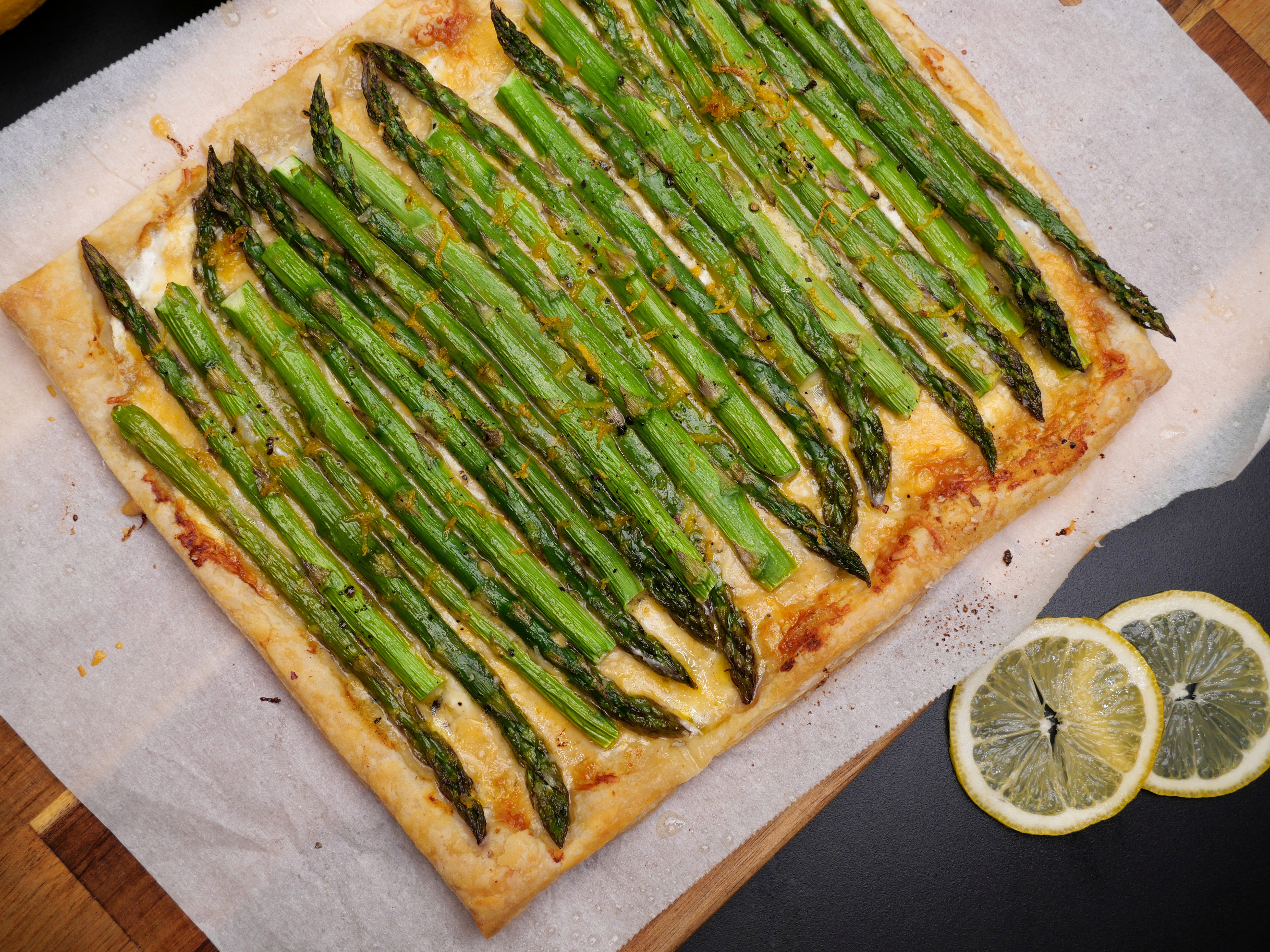 asparagus tart