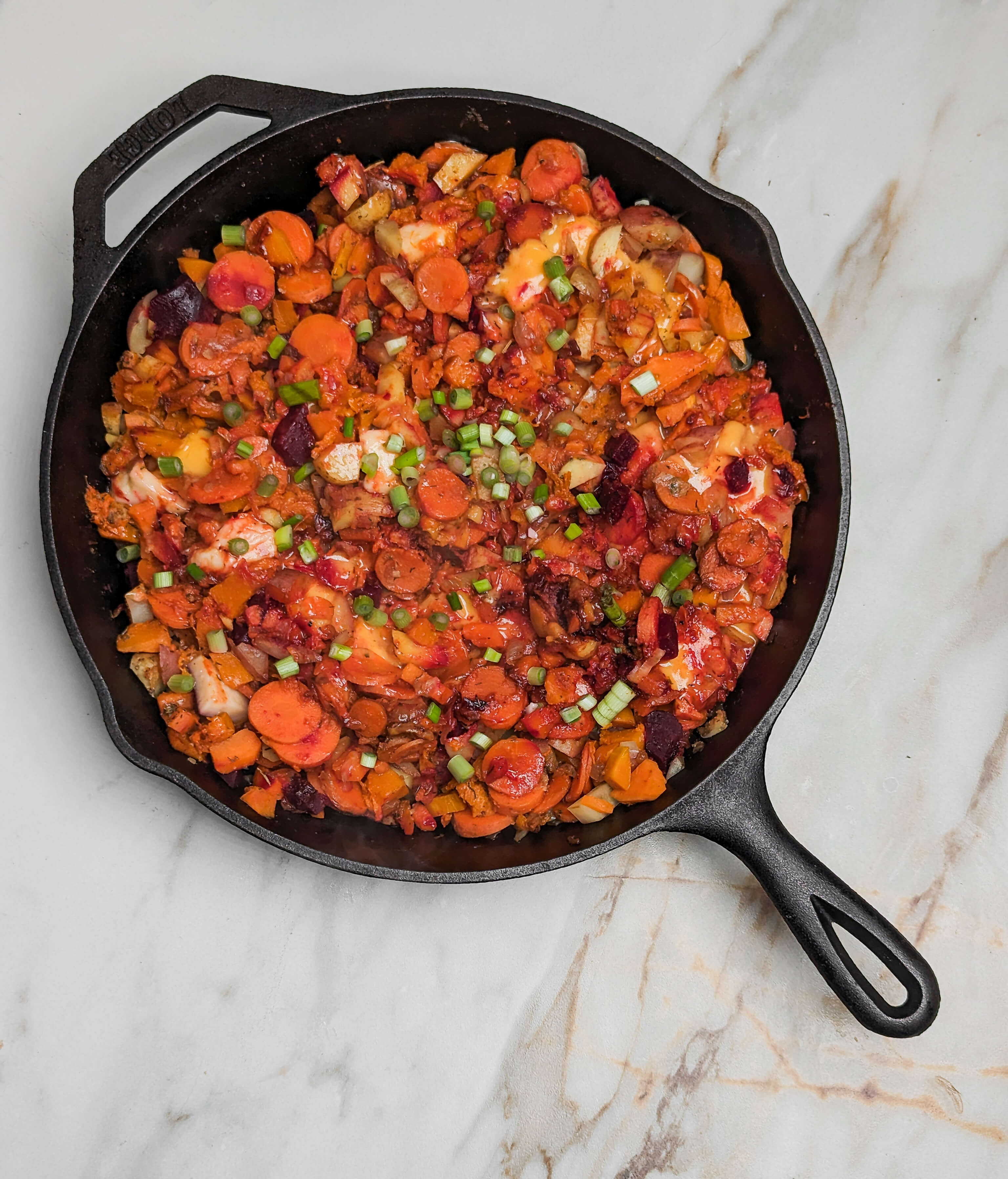 Everything but the kitchen sink hash