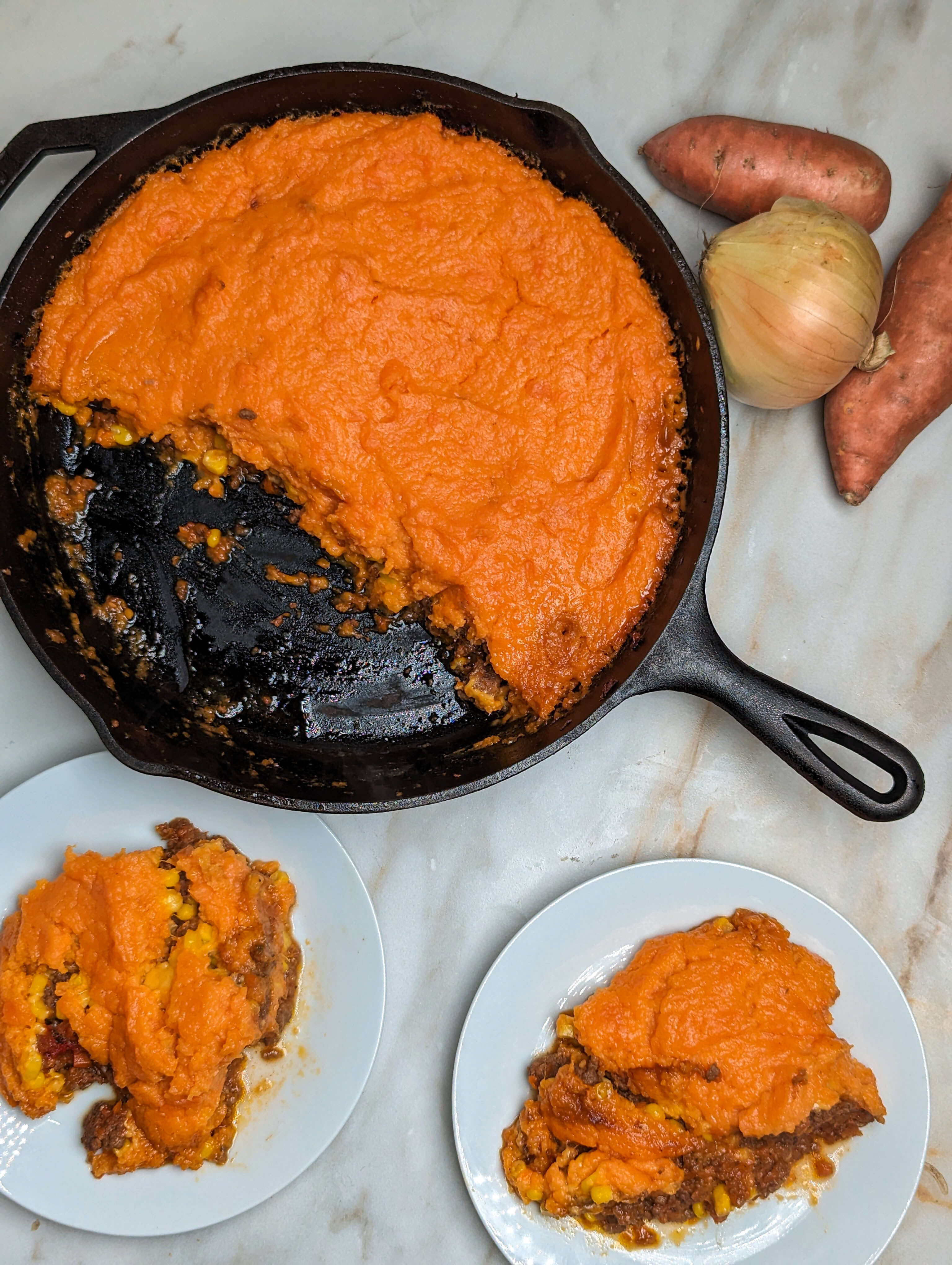 Sweet Potato Shepherd's Pie