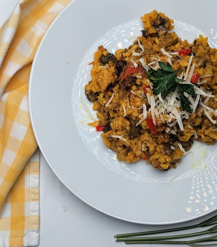 Creamy Italian Sausage Risotto